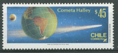 Chile 1985 Halleyscher Komet 1108 postfrisch