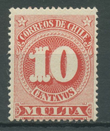 Chile Portomarken 1898 Ziffern P37 postfrisch