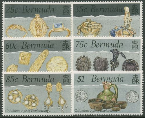 Bermuda-Inseln 1992 Christoph Kolumbus Gegenstände 611/16 postfrisch