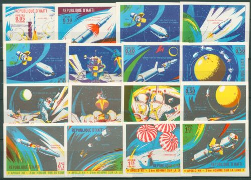 Haiti 1970 Raumfahrt Apollo 12 Mondlandung 1116/31 B postfrisch