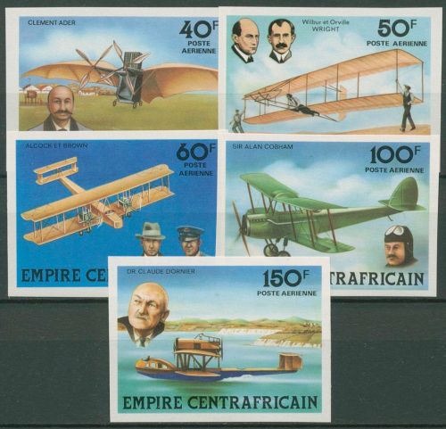 Zentralafrikanische Republik 1978 Luftfahrt Flugzeuge 559/63 B postfrisch