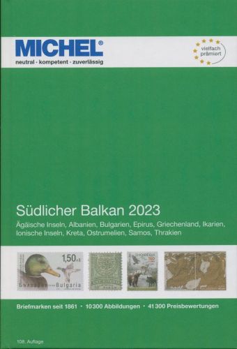 MICHEL Südlicher Balkan 2023 Katalog Band 7, 108. Aufl., gebraucht (Z3254)