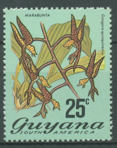Guyana 1973 Freimarken Blumen 442 postfrisch