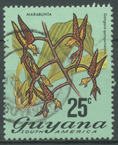 Guyana 1973 Freimarken Blumen 442 gestempelt
