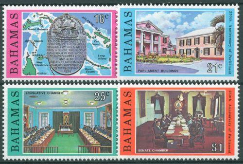 Bahamas 1979 250 Jahre Parlament 444/47 postfrisch