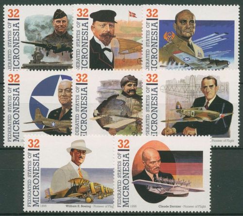 Mikronesien 1996 Pioniere der Luft- und Raumfahrt 452/59 postfrisch