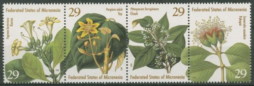 Mikronesien 1994 Pfanzen Klebsame 365/68 ZD postfrisch (C74193)