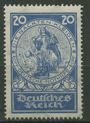 Deutsches Reich 1924 Deutsche Nothilfe: Rosenwunder 353 postfrisch