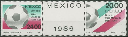 Mexiko 1984 Fußball-WM 1919/20 ZD postfrisch (C95647)