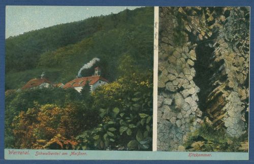 Gaststätte Schwalbental am Meißner Abterode, ungebraucht (AK4754)
