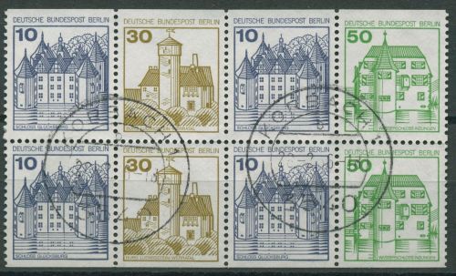 Berlin Heftchenblatt 1980 Burgen und Schlösser H-Blatt 19 gestempelt
