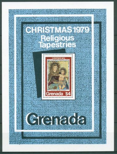 Grenada 1979 Weihnachten Wandteppich Block 85 postfrisch (C63569)