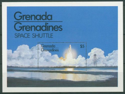 Grenada-Grenadinen 1981 Raumfahrt Space Shuttle Block 59 postfrisch (C63612)
