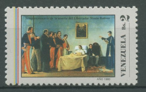 Venezuela 1980 Gemälde Simón Bolivar 2166 postfrisch