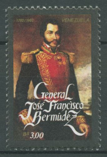 Venezuela 1982 General José Francisco Bermudez 2220 postfrisch