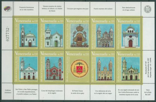 Venezuela 1997 Diözese El Vigio-San Carlos Zulia 3167/76 K postfrisch (SG61726)