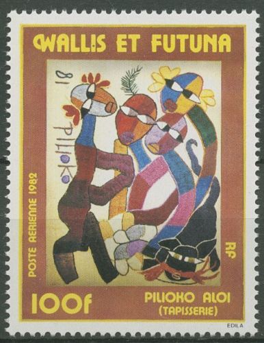 Wallis und Futuna 1982 Wandteppich von Aloi Pilioko 408 postfrisch