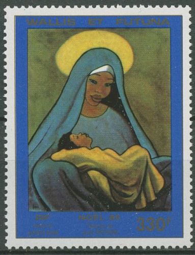 Wallis und Futuna 1985 Weihnachten Gemälde Maria mit Kind 496 postfrisch