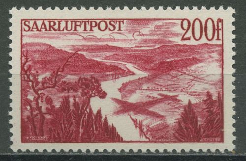 Saarland 1948 Flugpostmarke 254 postfrisch