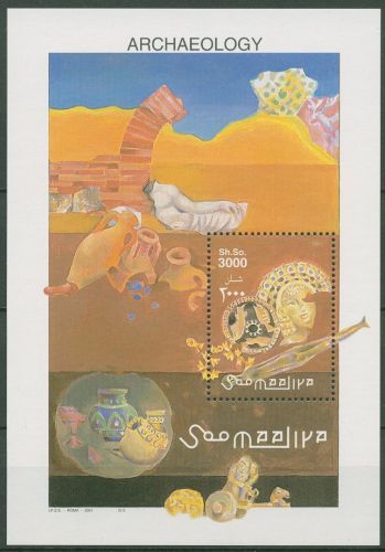 Somalia 2001 Archäologische Fundstätten Block 81 postfrisch (C40969)