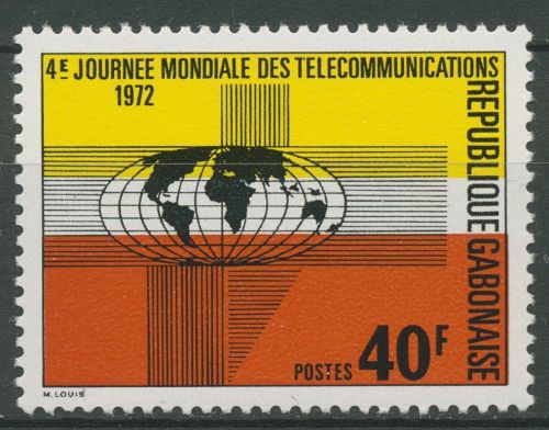 Gabun 1972 Weltfernmeldetag 477 postfrisch