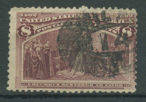 USA 1893 Kolumbus-Weltausstellung Chicago 79 gestempelt