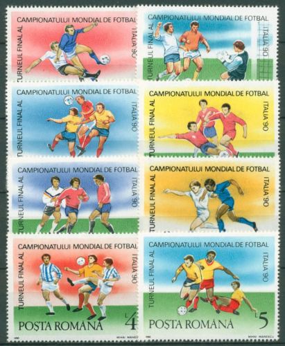 Rumänien 1990 Fußball-WM Italien 4594/01 postfrisch