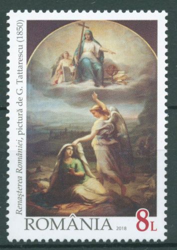 Rumänien 2018 Revolution 1848 Gemälde 7340 postfrisch