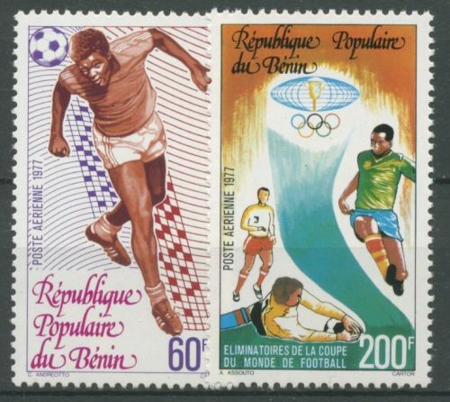 Benin 1977 Qualifikation zur Fußball-WM '78 Argentinien 97/98 postfrisch
