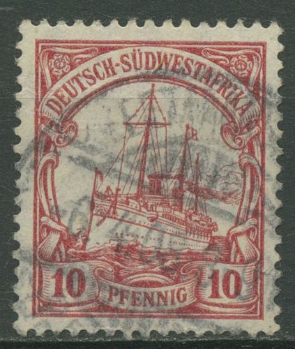 Deutsch-Südwestafrika 1906 Kaiseryacht Hohenzollern 26 a gestempelt