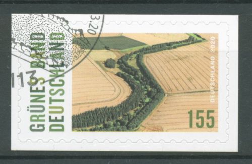 Bund 2020 Naturschutz Grünes Band 3533 gestempelt