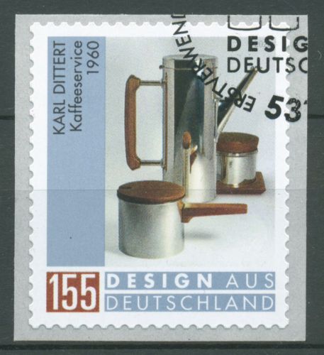 Bund 2020 Design aus Deutschland Kaffeeservice 3570 gestempelt