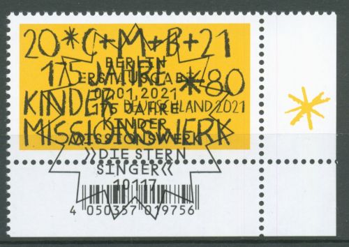 Bund 2021 Kindermissionswerk 3582 gestempelt