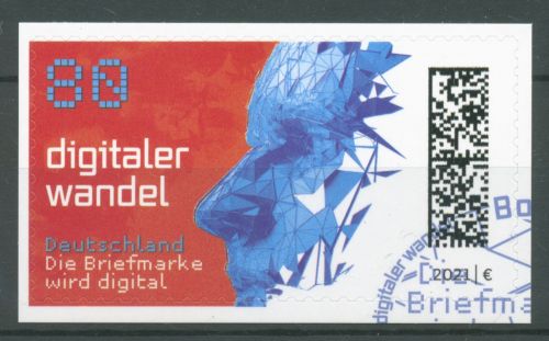 Bund 2021 Digitaler Wandel 3592 gestempelt