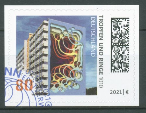 Bund 2021 Kunst Street Art Wandmalerei 3635 gestempelt