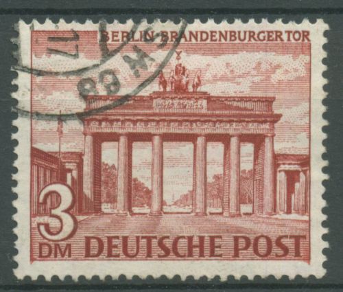 Berlin 1949 Berliner Bauten 59 gestempelt, etwas verfärbt (R80885)