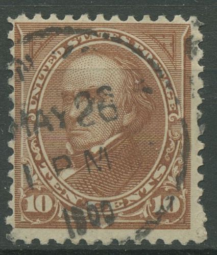 USA 1898 Politiker Daniel Webster 130 II gestempelt