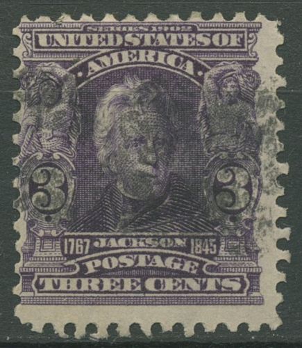 USA 1902 Präsident Andrew Jackson 140 A gestempelt