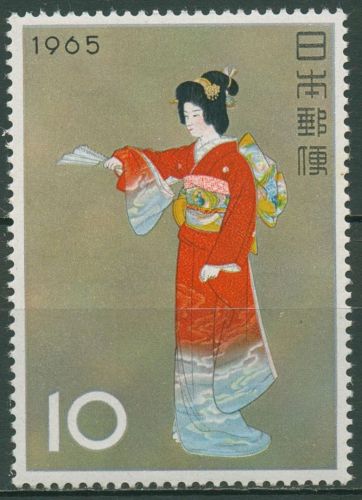 Japan 1965 Woche der Philatelie Gemälde 885 postfrisch