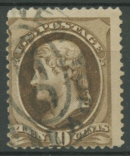 USA 1870 Präsident Thomas Jefferson 41 I gestempelt
