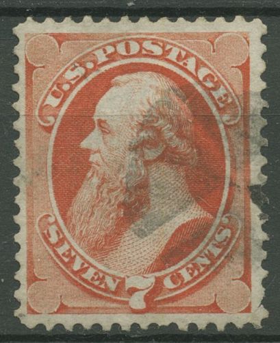 USA 1870 Edwin McMasters Stanton 40 I gestempelt, kl. Fehler