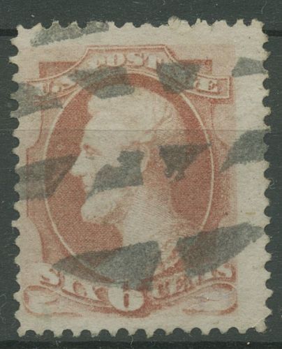 USA 1870 Präsident Abraham Lincoln 39 II gestempelt