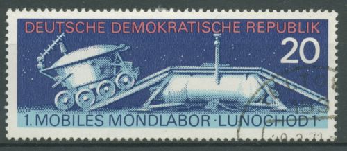 DDR 1971 Mondlabor Lunachod 1659 gestempelt
