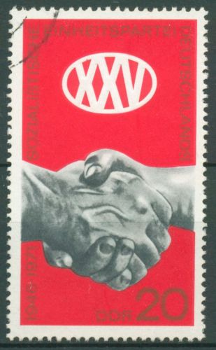 DDR 1971 Partei SED 1667 gestempelt