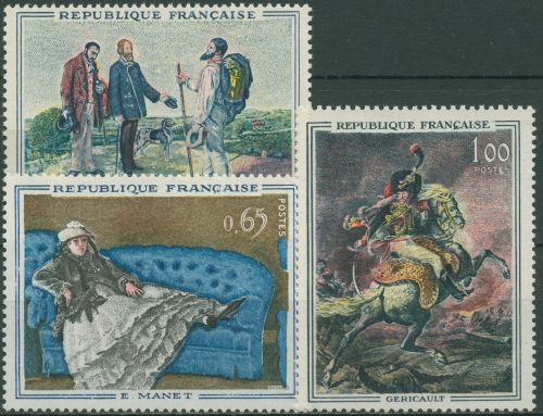 Frankreich 1962 Kunst Gemälde 1415/17 postfrisch