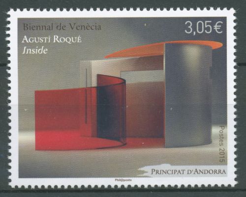 Andorra (frz.) 2015 Kunstbiennale Venedig 791 postfrisch