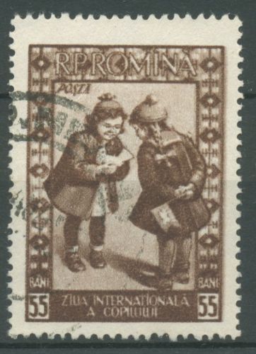 Rumänien 1955 Weltkindertag 1516 gestempelt