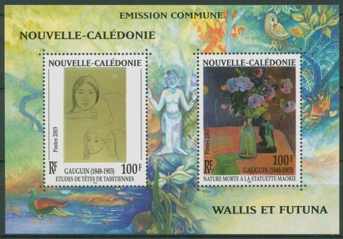 Neukaledonien 2003 Gemälde von Paul Gauguin Block 29 postfrisch (C40336)