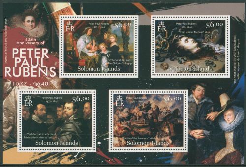 Salomonen 2013 Gemälde von Peter Paul Rubens 1606/09 K postfrisch (C41318)