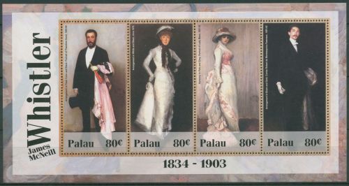 Palau 2003 Gemälde von Whistler 2270/73 K postfrisch (C41359)
